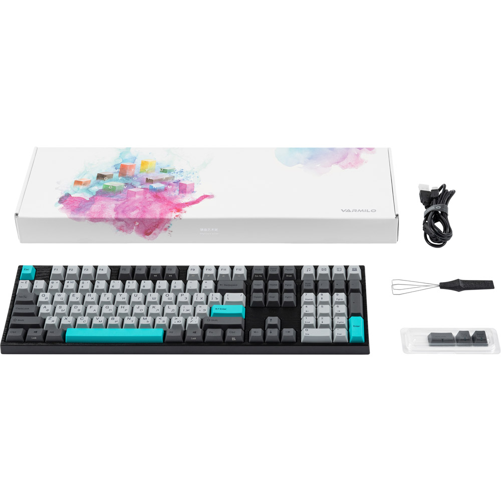 Покупка Клавіатура Varmilo MA108M V2 Moonlight EC V2 Rose USB (A36A023B0A3A06A007)