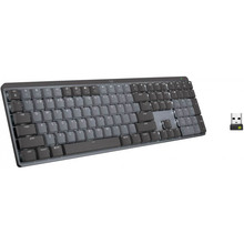 Клавіатура LOGITECH MX Mechanical Wireless GRAPHITE-US INT'L-2.4GHZ/BT (920-010759)