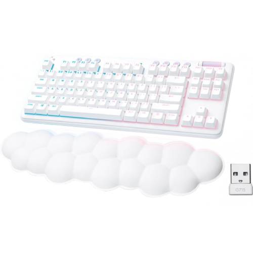 Покупка Клавіатура LOGITECH G715 Wireless Gaming Linear White (920-010692)