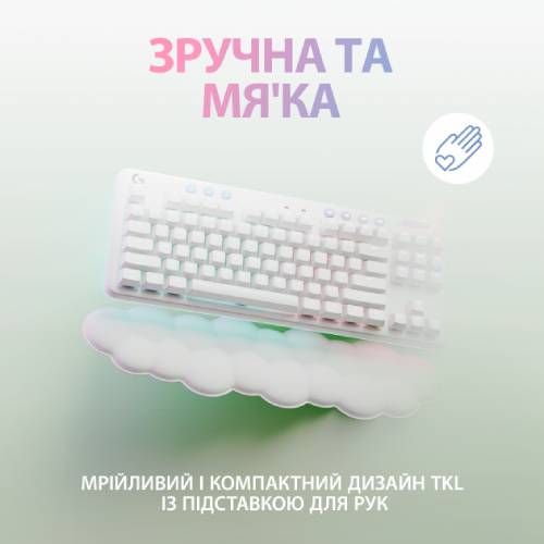 Клавіатура LOGITECH G715 Wireless Gaming Linear White (920-010692) Комплектація клавіатура