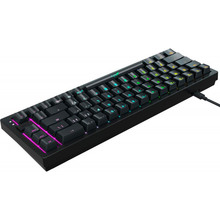 Клавіатура Xtrfy K5 68 keys Kailh Red Hot-Swap RGB USB Black (K5-RGB-CPT-BLACK-R-UKR)