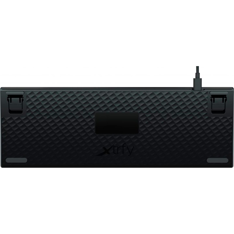 Клавіатура Xtrfy K5 68 keys Kailh Red Hot-Swap RGB USB Black (K5-RGB-CPT-BLACK-R-UKR) Підключення дротове