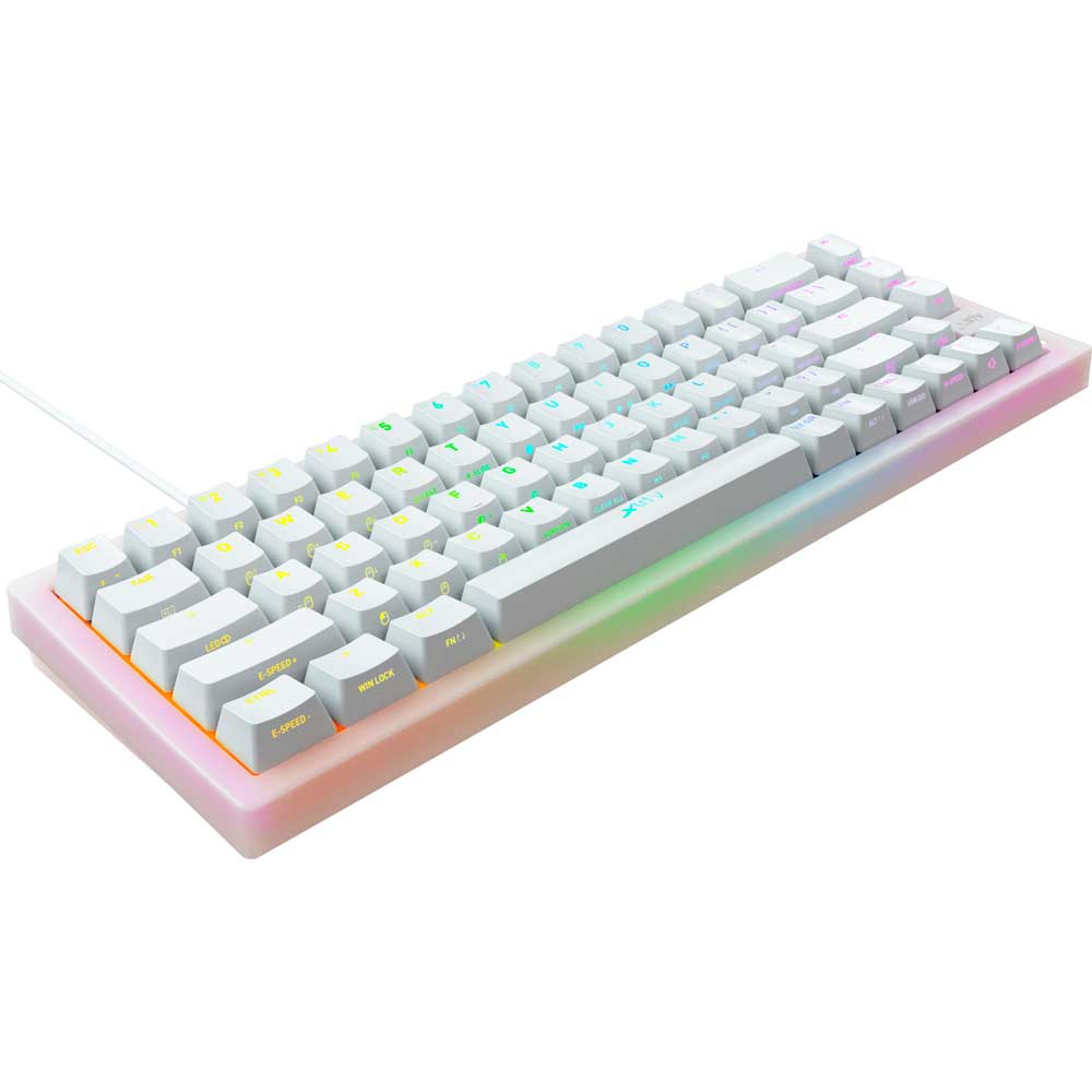 Клавіатура Xtrfy K5 Kailh Red Hot-Swap RGB White (K5-RGB-CPT-TPWHITE-R-UKR) Клас ігрова