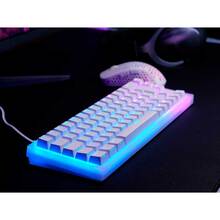 Клавіатура Xtrfy K5 Kailh Red Hot-Swap RGB White (K5-RGB-CPT-TPWHITE-R-UKR)