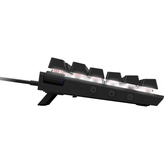 Клавиатура NZXT TKL (ANSI) Gateron Red Switches USB UK EN Layout Black (KB-1TKUS-BR) Конструкция механическая