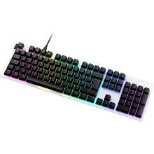 Клавіатура NZXT Full Size (ISO) Gateron Red Switches USB UK EN Layout White (KB-1FSUK-WR)