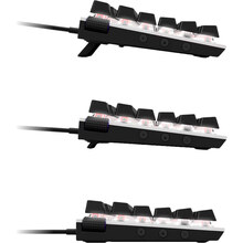Клавіатура NZXT Full Size (ISO) Gateron Red Switches USB UK EN Layout White (KB-1FSUK-WR)