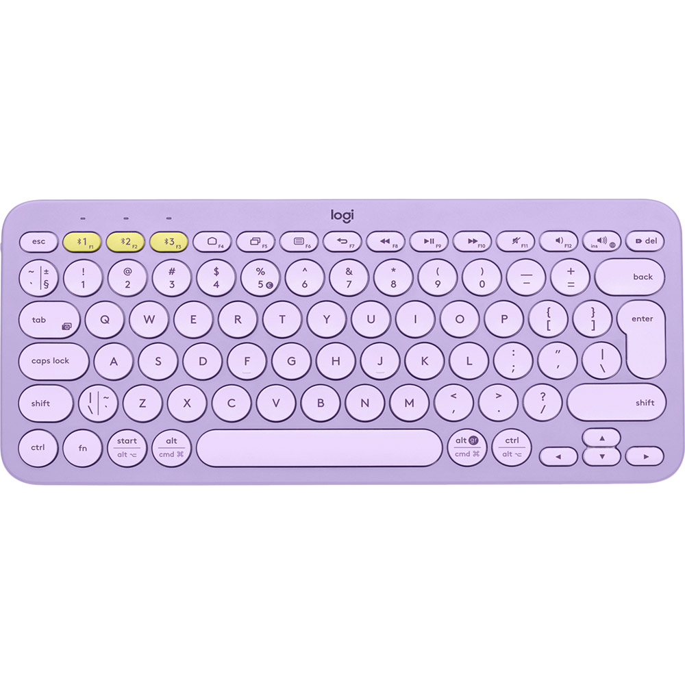 Клавіатура LOGITECH K380 MULTI-DEVICE RUS Lavender Lemonade (920-011164)