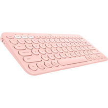 Клавиатура LOGITECH K380 for MAC Multi-Device Bluetooth US Rose (920-010406)