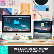 Клавіатура LOGITECH MX Keys Mini Minimalist Wireless US Pale Grey (920-010499)