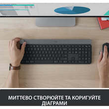 Клавиатура LOGITECH CRAFT Wireless US (920-008504)