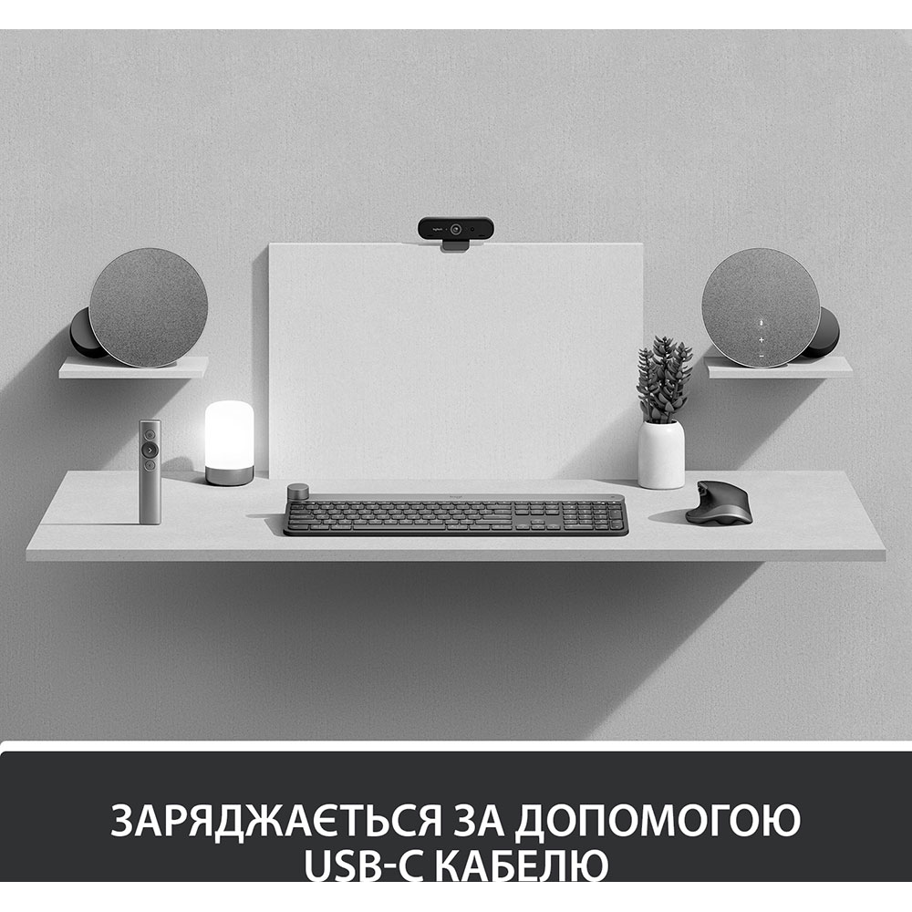 Заказать Клавиатура LOGITECH CRAFT Wireless US (920-008504)