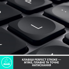 Клавиатура LOGITECH MX Keys Advanced Wireless US Graphite (920-009415)