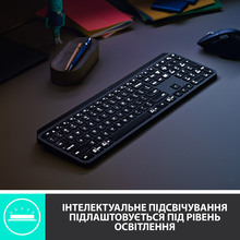 Клавиатура LOGITECH MX Keys Advanced Wireless US Graphite (920-009415)