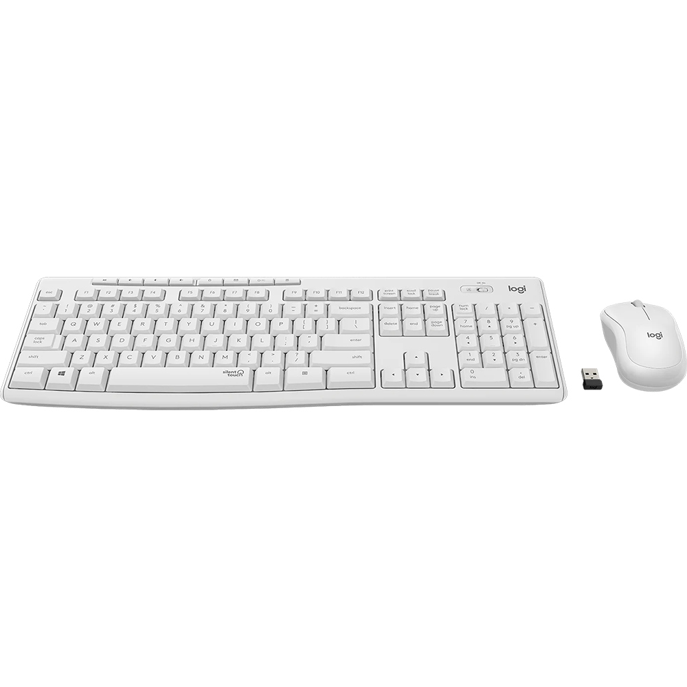 Изображение Комплект LOGITECH MK295 Silent Wireless Combo US Off-White (920-009824)