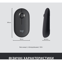 Комплект LOGITECH MK470 Slim Wireless Combo UA Graphite (920-009204)