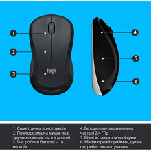 Комплект LOGITECH MK540 ADVANCED Wireless Combo US (920-008685)