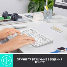 Клавиатура Logitech K380 Multi-Device Bluetooth US White (920-009868)