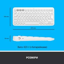 Клавиатура Logitech K380 Multi-Device Bluetooth US White (920-009868)