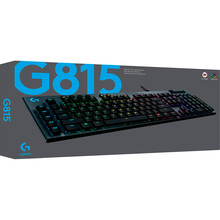 Клавиатура LOGITECH G815 LIGHTSYNC RGB Gaming GL Clicky Rus Carbon (920-009095)