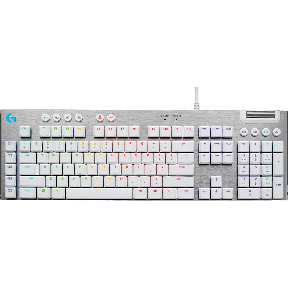 Клавиатура LOGITECH G815 Tactile US White (920-011359)