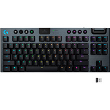 Клавиатура LOGITECH G915 TKL Tenkeyless LIGHTSPEED Wireless RGB Gaming Tactile US Carbon (920-009537)