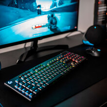 Клавіатура LOGITECH G915 LIGHTSPEED Wireless Gaming Tactile US Carbon (920-008910)