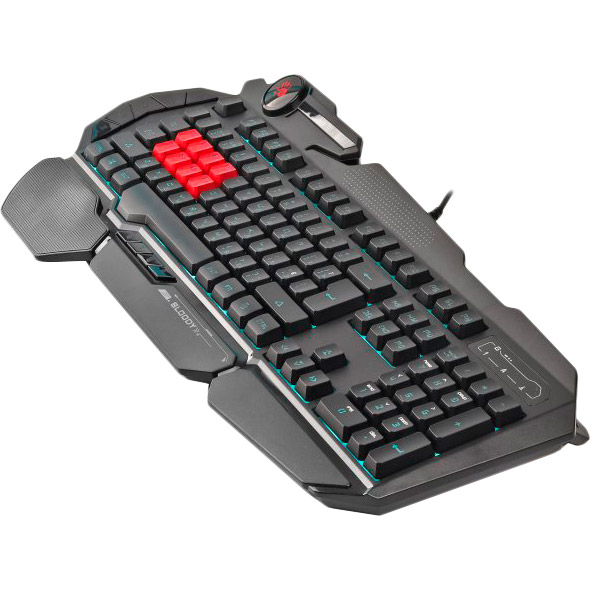 Клавиатура A4TECH B318 Bloody (Black) LK Black Класс игровая