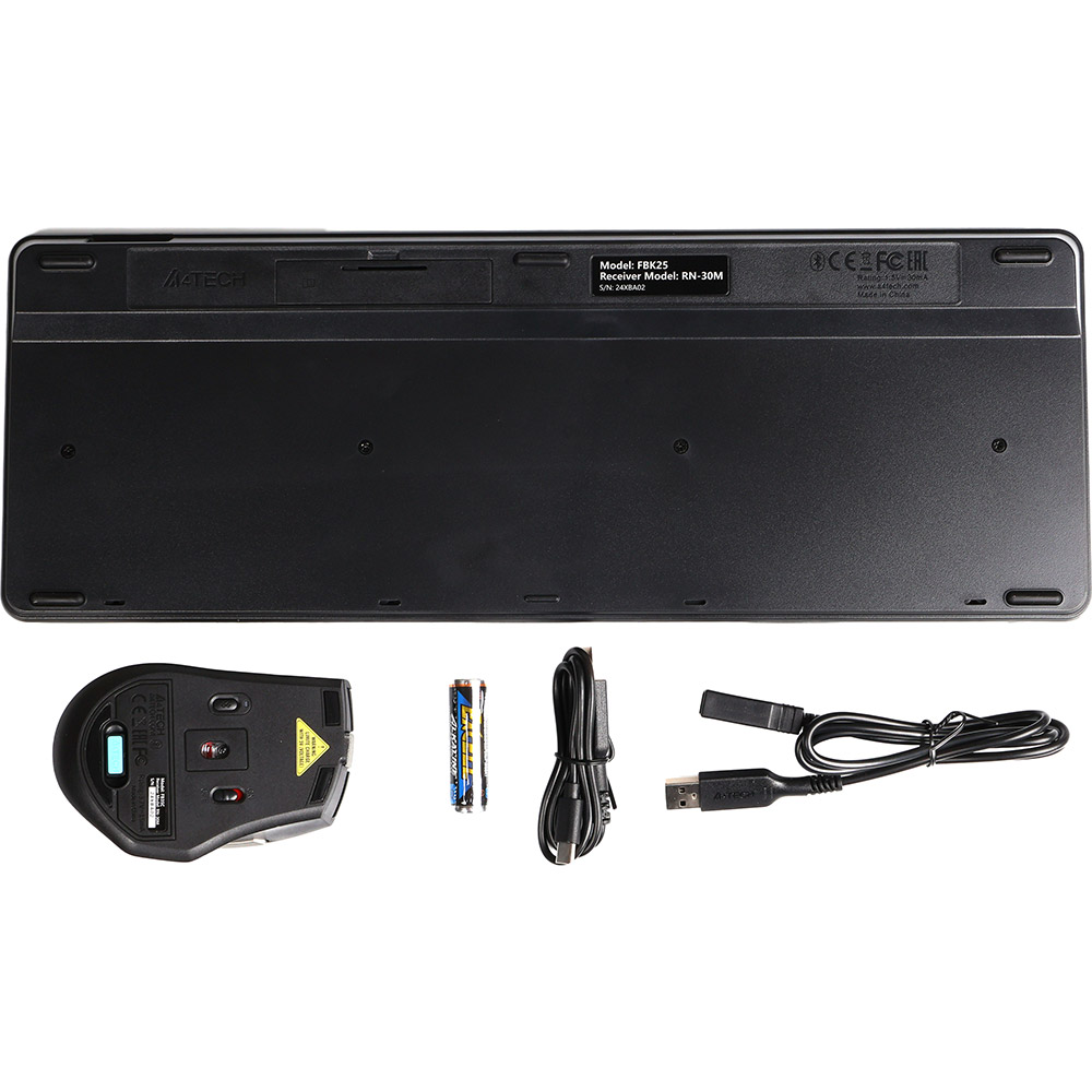 Фото Комплект A4TECH FB2535C Smoky Grey