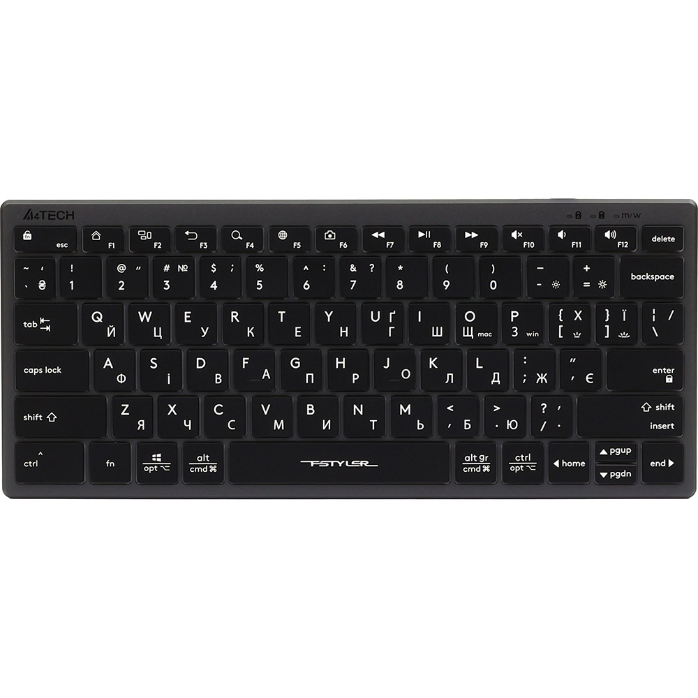 Клавіатура A4TECH FX61 USB Grey