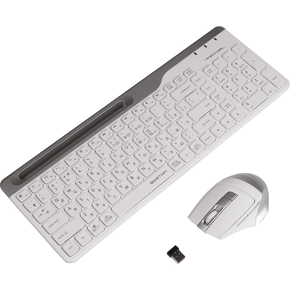 Комплект A4TECH FB2535C Icy White Клас стандартна