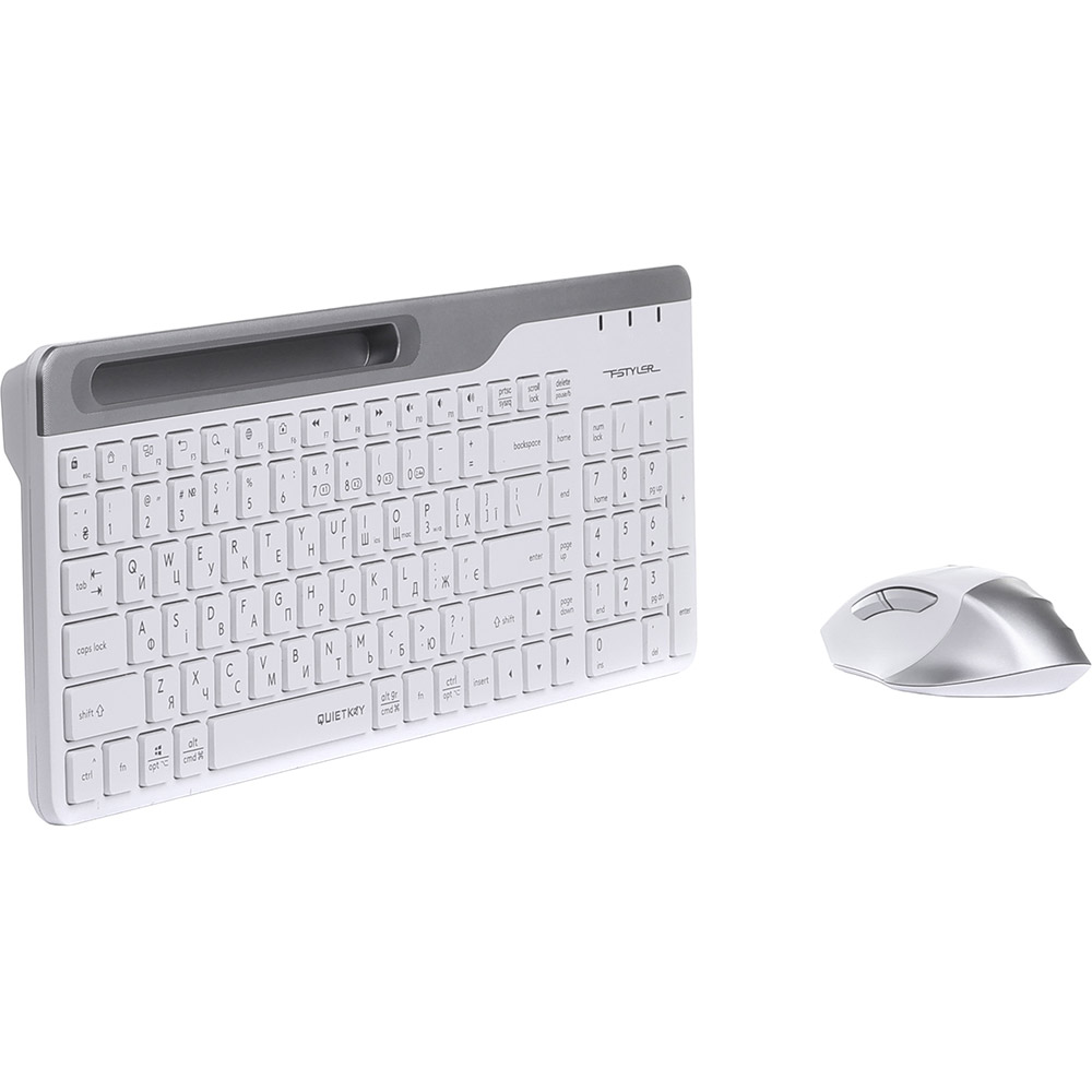Комплект A4TECH FB2535C Icy White Конструкція мембранна