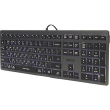 Клавіатура A4TECH FX60H USB Grey White backlit Клавіатура A4TECH FX60H USB Grey White backlit