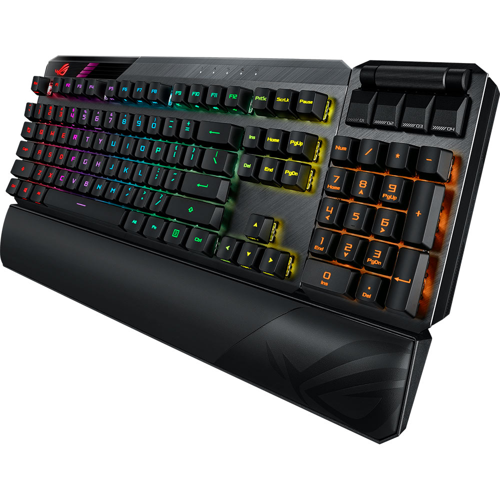 Клавиатура ASUS ROG CLAYMORE II RD RGB USB/WL EN Black (90MP01W0-BKUA01) -  в интернет-магазине Фокстрот: цены, отзывы, характеристики | купить в  Киеве, Харькове, Днепропетровске, Одессе - Украина