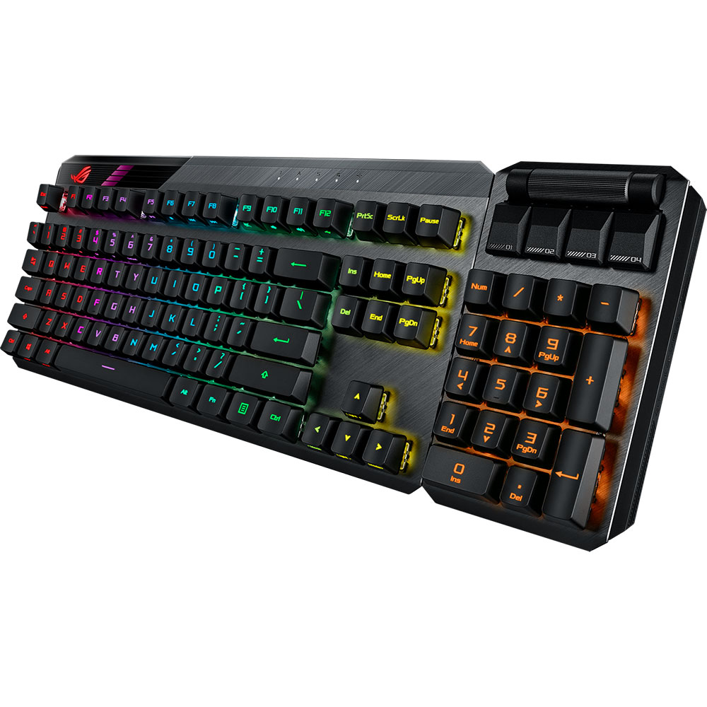 Клавиатура ASUS ROG CLAYMORE II RD RGB USB/WL EN Black (90MP01W0-BKUA01) -  в интернет-магазине Фокстрот: цены, отзывы, характеристики | купить в  Киеве, Харькове, Днепропетровске, Одессе - Украина