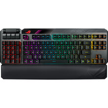 Клавиатура ASUS ROG CLAYMORE II RD RGB USB/WL EN Black (90MP01W0-BKUA01)