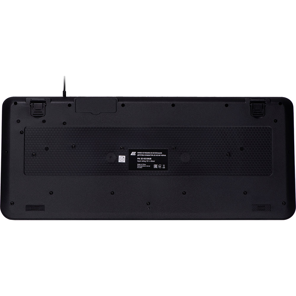 Клавиатура 2E KS109 USB Black (2E-KS109UB) Класс стандартная