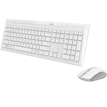 Комплект RAPOO 8210M wireless White (8210М white)