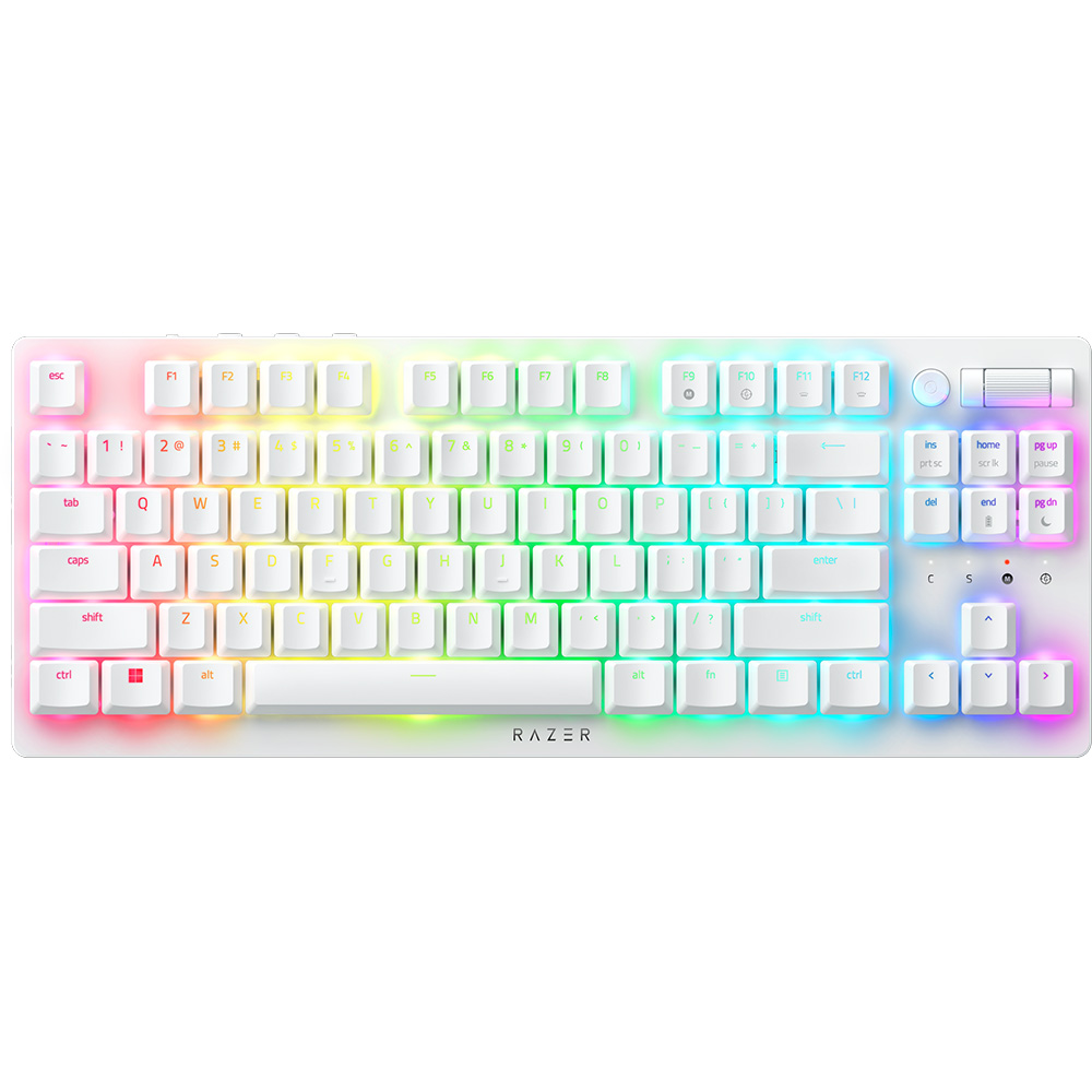 Клавіатура Razer DeathStalker V2 Pro TKL Red Switch White (RZ03-04373500-R3M1) Клавіатура Razer DeathStalker V2 Pro TKL Red Switch White (RZ03-04373500-R3M1)