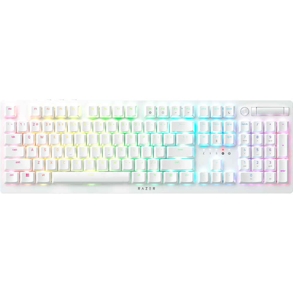 Клавиатура RAZER DeathStalker V2 Pro Purple Switch White (RZ03-04363500-R3M1)