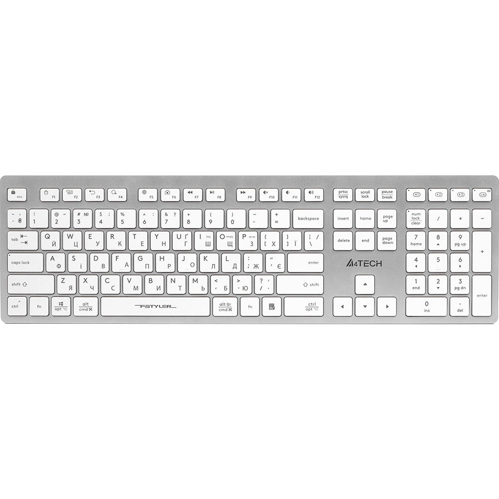 Клавіатура A4TECH FBX50C White Клавіатура A4TECH FBX50C White