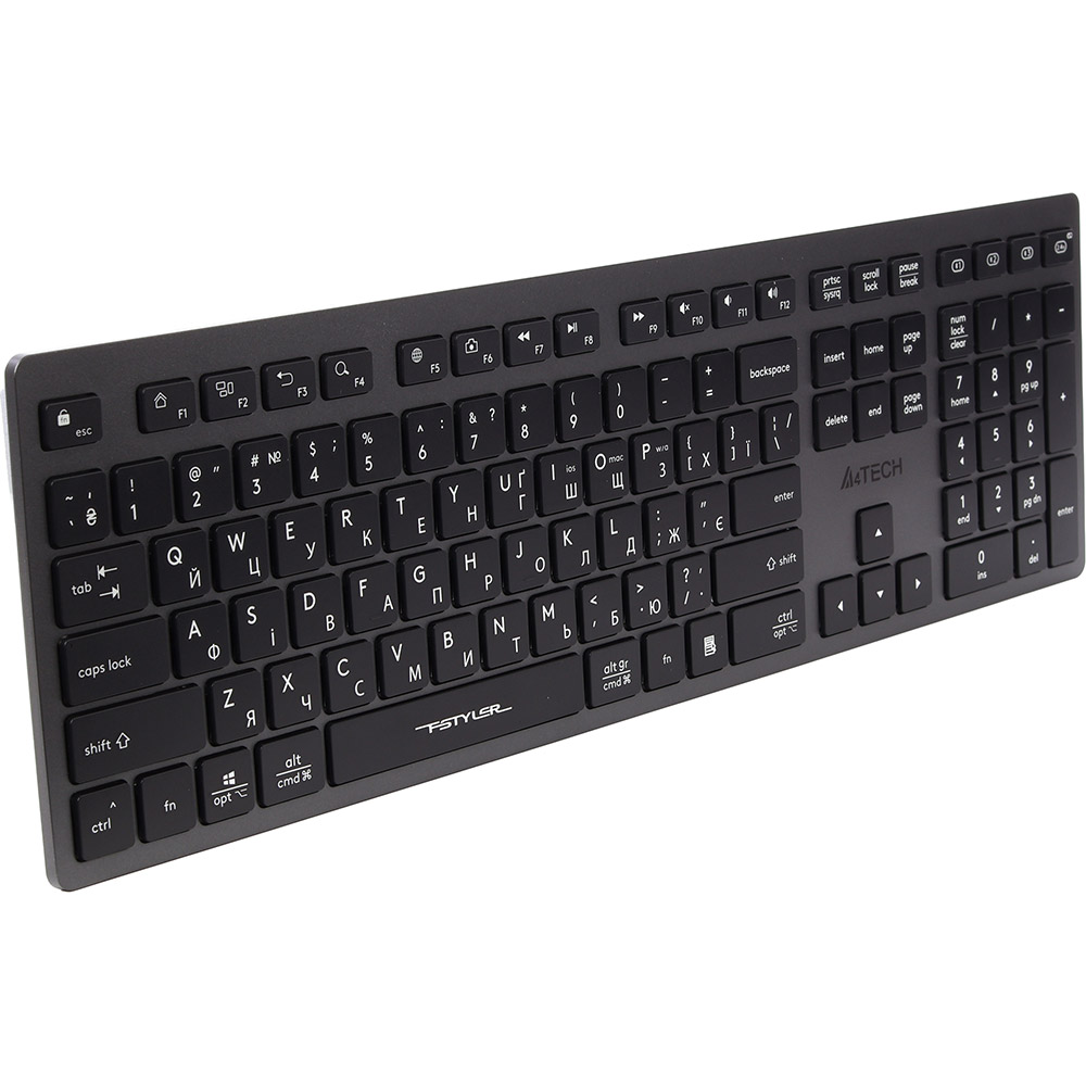 Клавіатура A4TECH FBX50C Grey Фото Клавіатура A4TECH FBX50C Grey