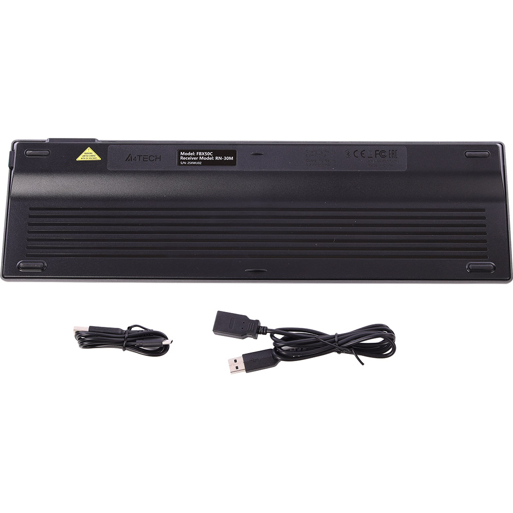 Клавіатура A4TECH FBX50C Grey Клавіатура A4TECH FBX50C Grey Підключення бездротове
