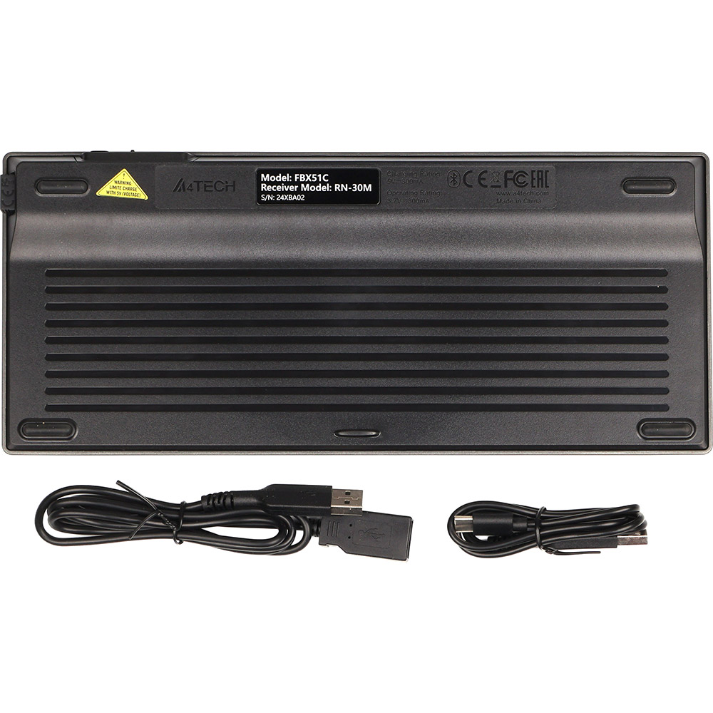 Клавіатура A4TECH FBX51C Grey Фото Клавіатура A4TECH FBX51C Grey