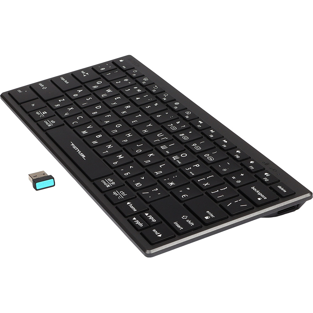 Клавіатура A4TECH FBX51C Grey Клавіатура A4TECH FBX51C Grey Підключення бездротове