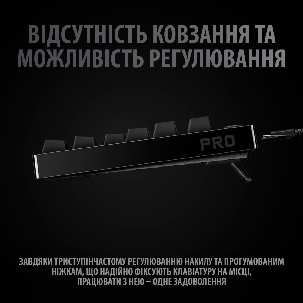 Фото Клавиатура LOGITECH G PRO Mechanical Gaming Black (920-009392)