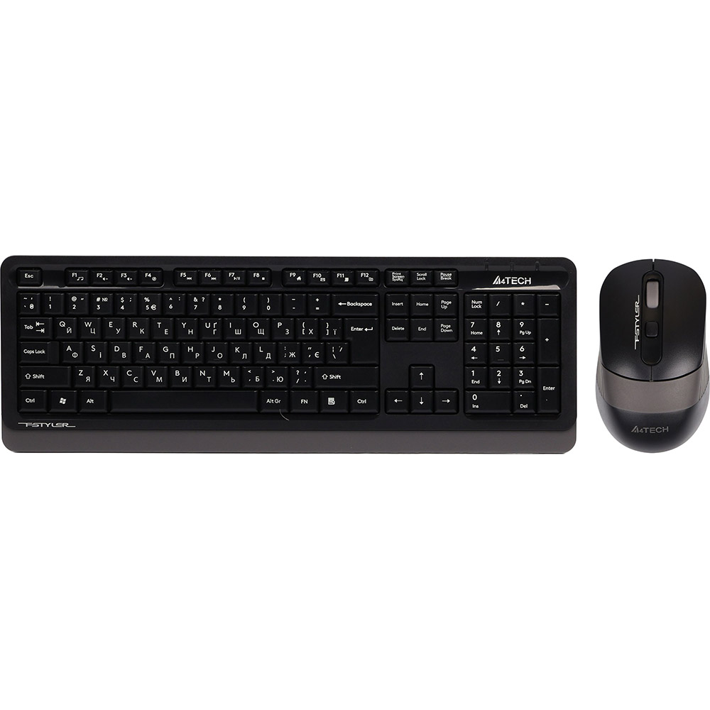 Комплект A4TECH FG1010S Wireless Grey (FG1010S Grey)