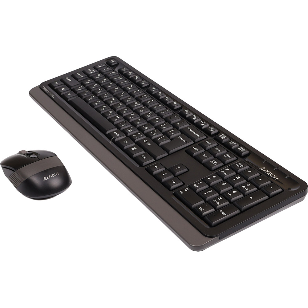 Комплект A4TECH FG1010S Wireless Grey (FG1010S Grey) Клас мультимедійна