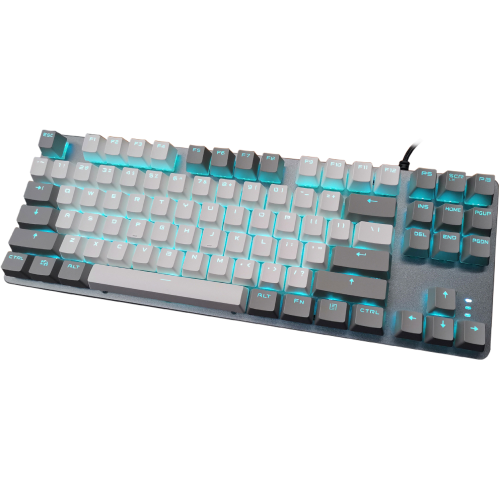 Клавиатура AULA F3287 EN/UA Grey/White (6948391240954) Класс игровая