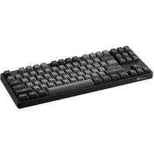 Клавіатура AKKO 5087B Plus Black & Gold CS Silver Switches RGB (6925758620291)